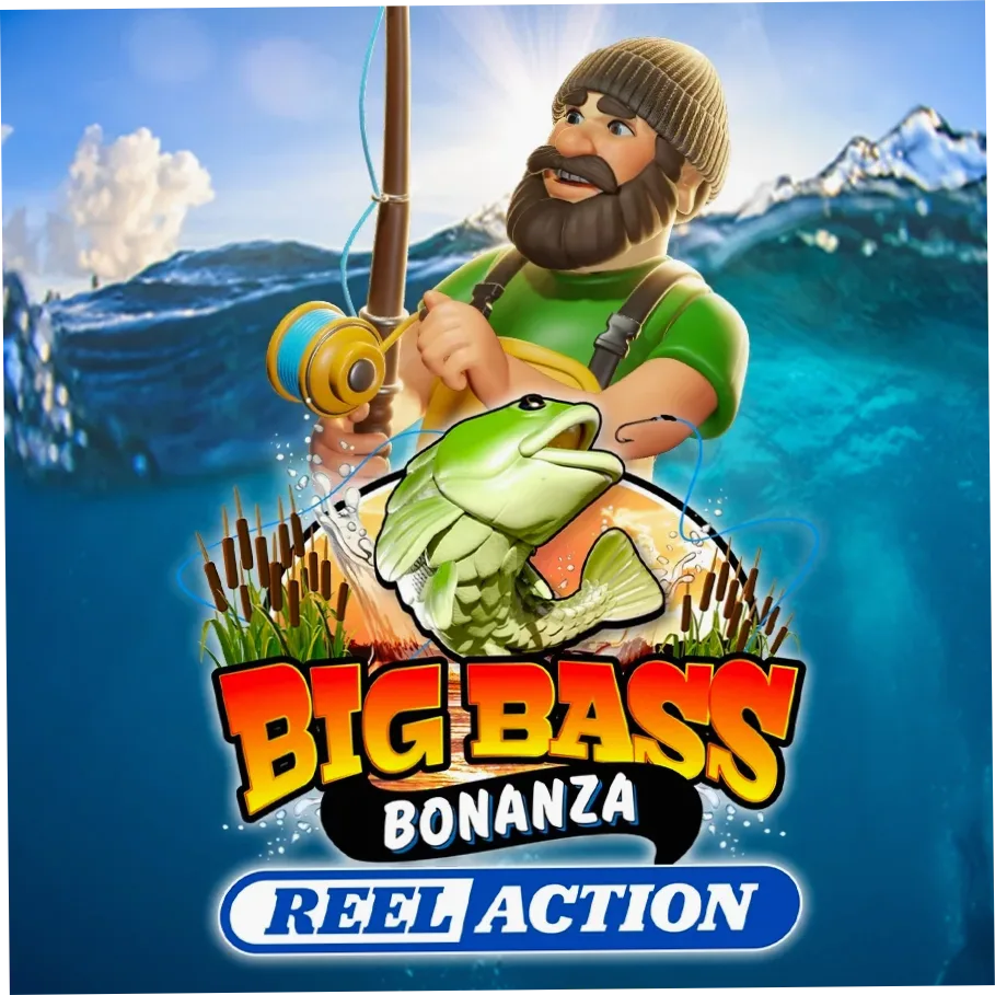 Big Bass Bonanza Reel Action logo