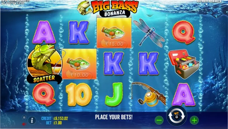 Big Bass Bonanza Free Spins Fisherman Collect mechanic